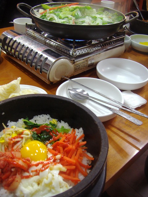 Korean bibimbap