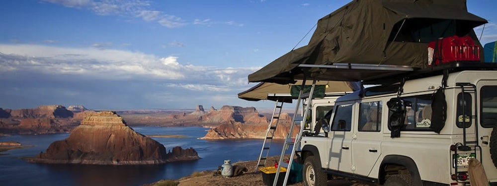 Go glamping in the desert southwest of the United States with Re:treat and Expedition Ops.  Photo courtesy of Re:treat.