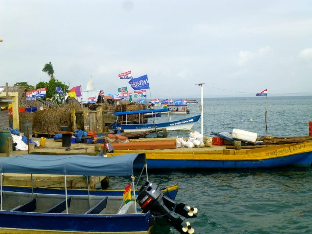Kuna village, San Blas Islands, Panama