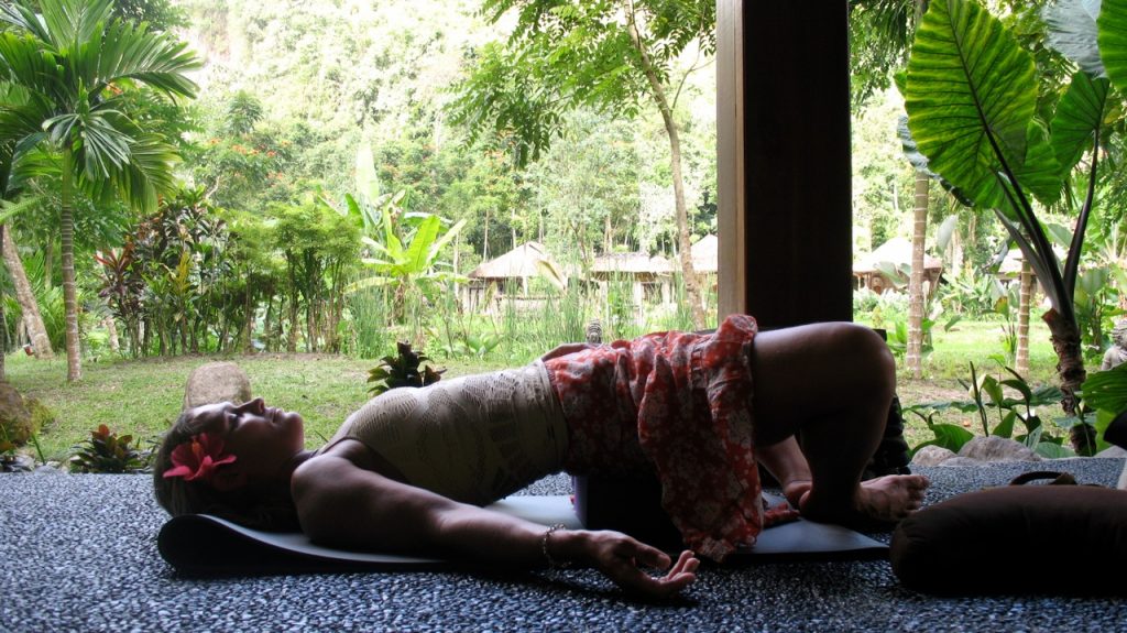 Yoga, Culture and the Balinese New Year with Joan Hyman. Photo courtesy of International Yoga.