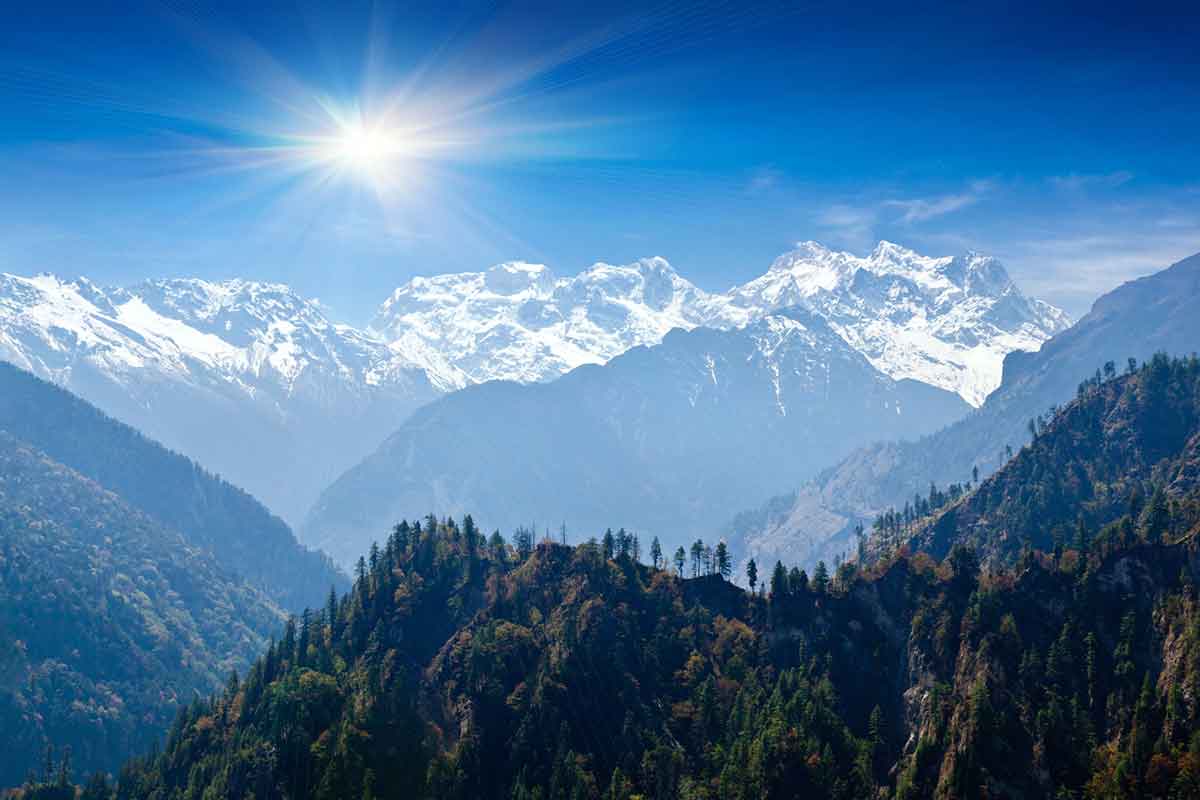 Himalayas landscape, Nepal.