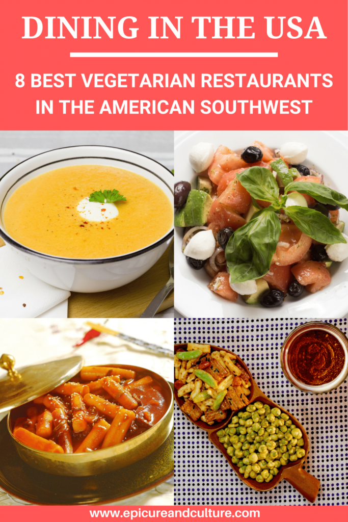 The American Southwest is home to some of the best vegetarian restaurants in the world. Whether you’re going on a US road trip, or just looking for the best places to eat in New Mexico, California or Sante Fe, here are 8 not-to-miss vegetarian restaurants in the American Southwest. 
