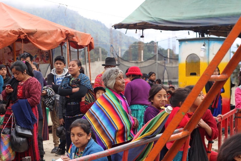 Local Maya fair at Lake Atitlan, Guatemala