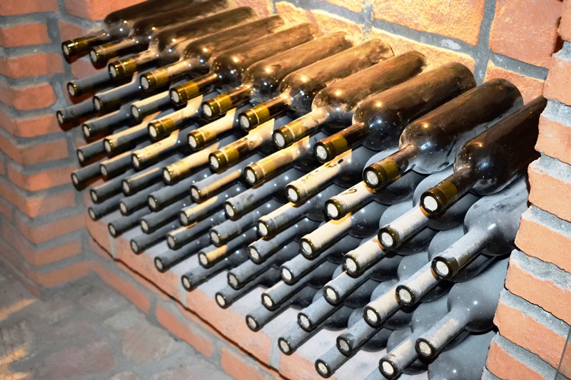 Underground wine storage