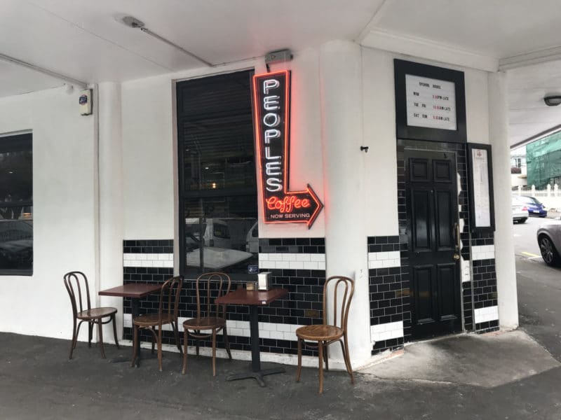 Five Boroughs, Wellington cafes
