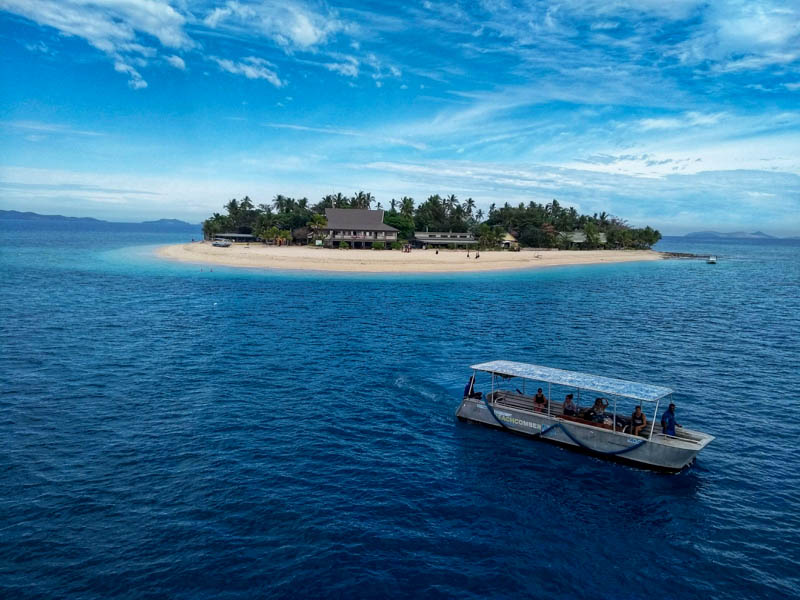 Fiji's South Sea Island, a popular island in the Mamanucas for exploring ecotourism in Fiji